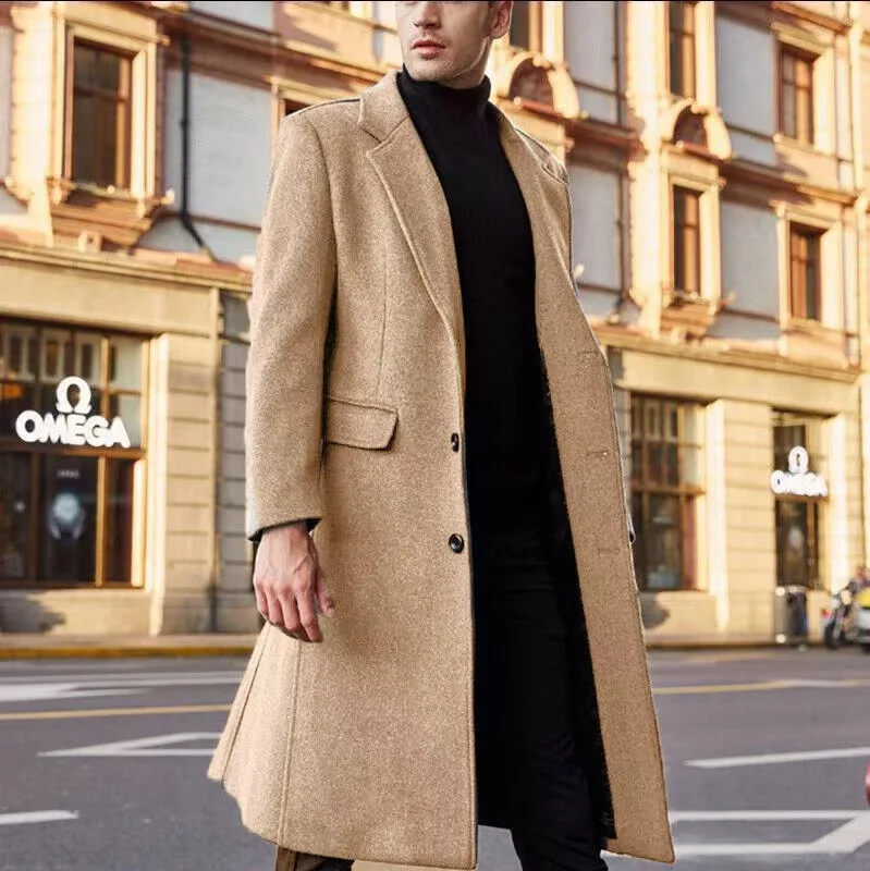 Adrien | Płaszcz męski długi - Image 7