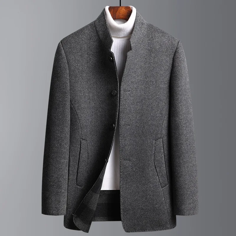 Aleksy | Elegancki płaszcz męski - Image 4