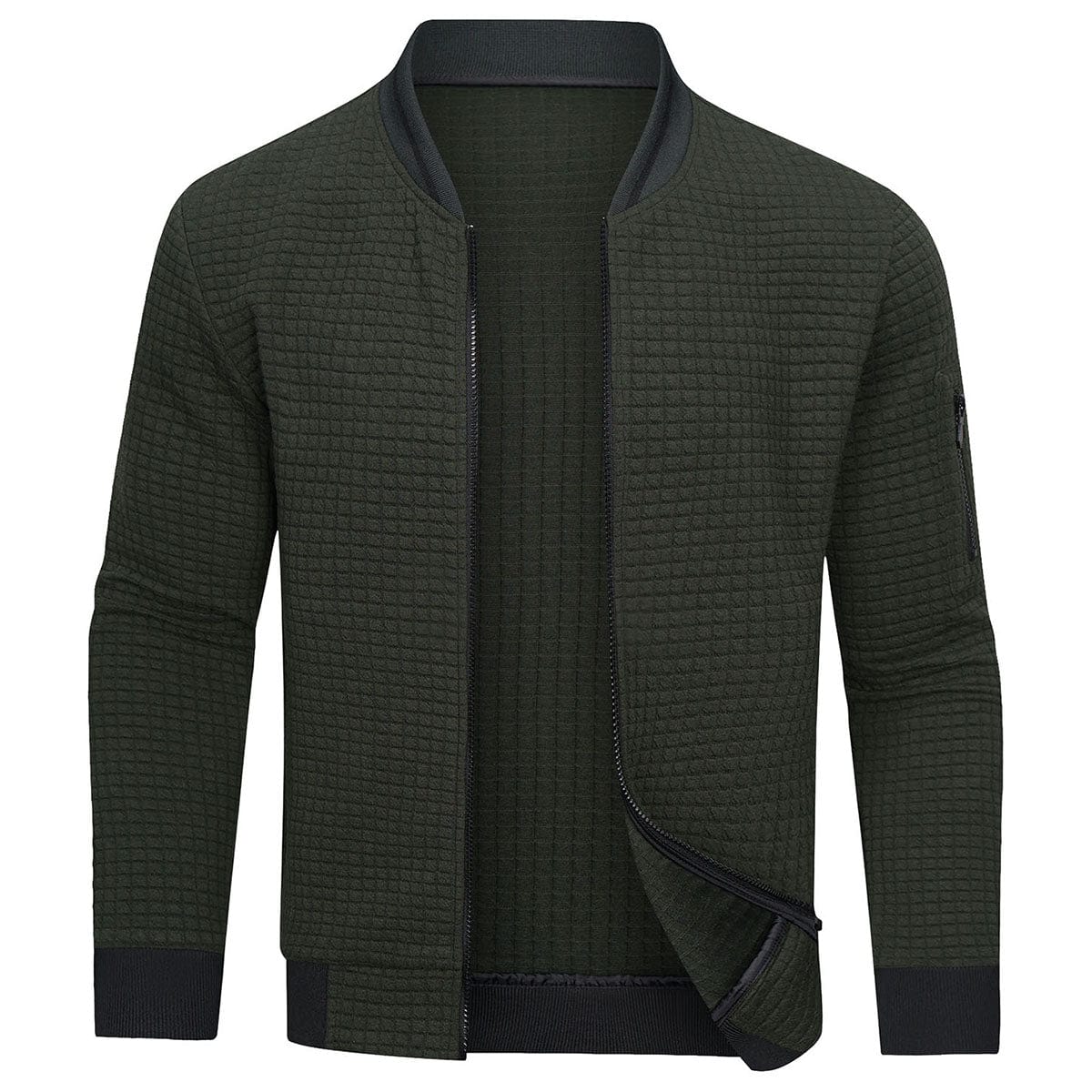 Arkadiusz | Bluza męska zimowa z zamkiem - Image 3