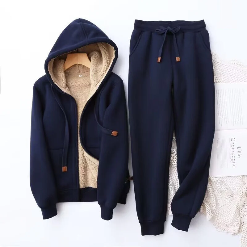 Aspen | Zimowy zestaw z hoodie i joggerami damski - Image 3