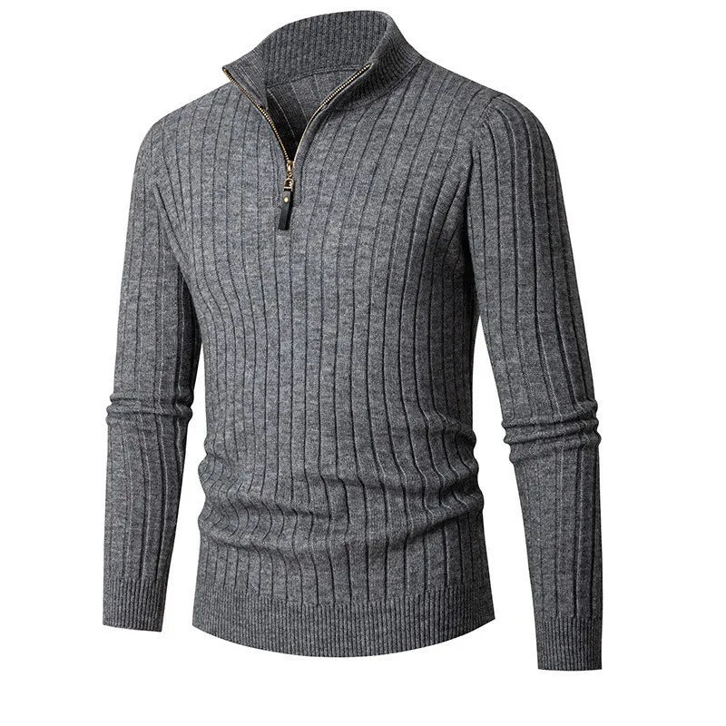 Bartosz | Sweter męski zapinany na zamek - Image 7