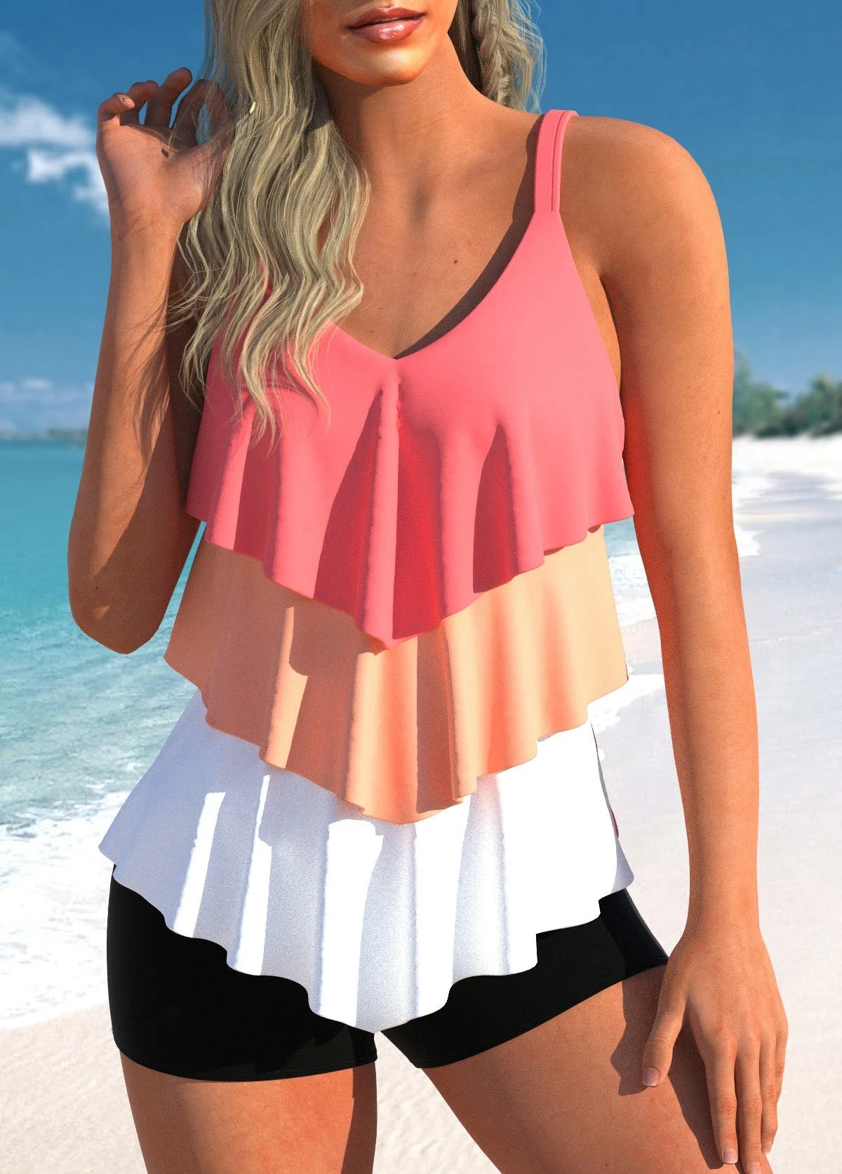 Bogumiła | Letnie tankini damskie - Image 9