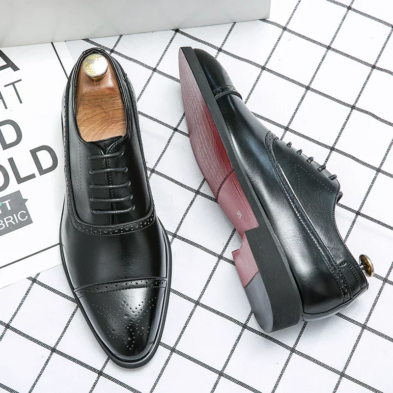 Borys | Eleganckie buty Oxford męskie