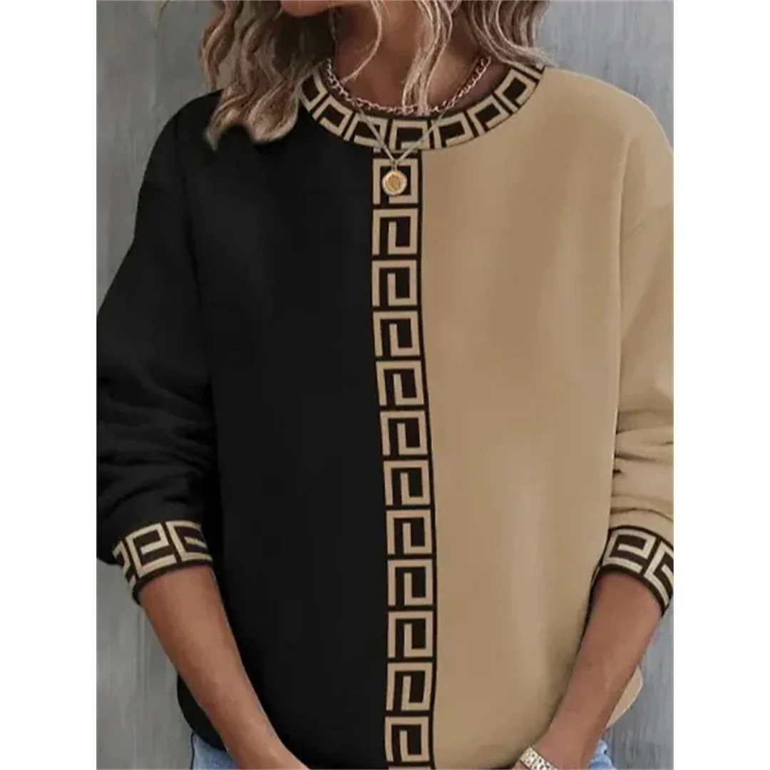 Bożena | Sweter damski z okrągłym dekoltem - Image 4