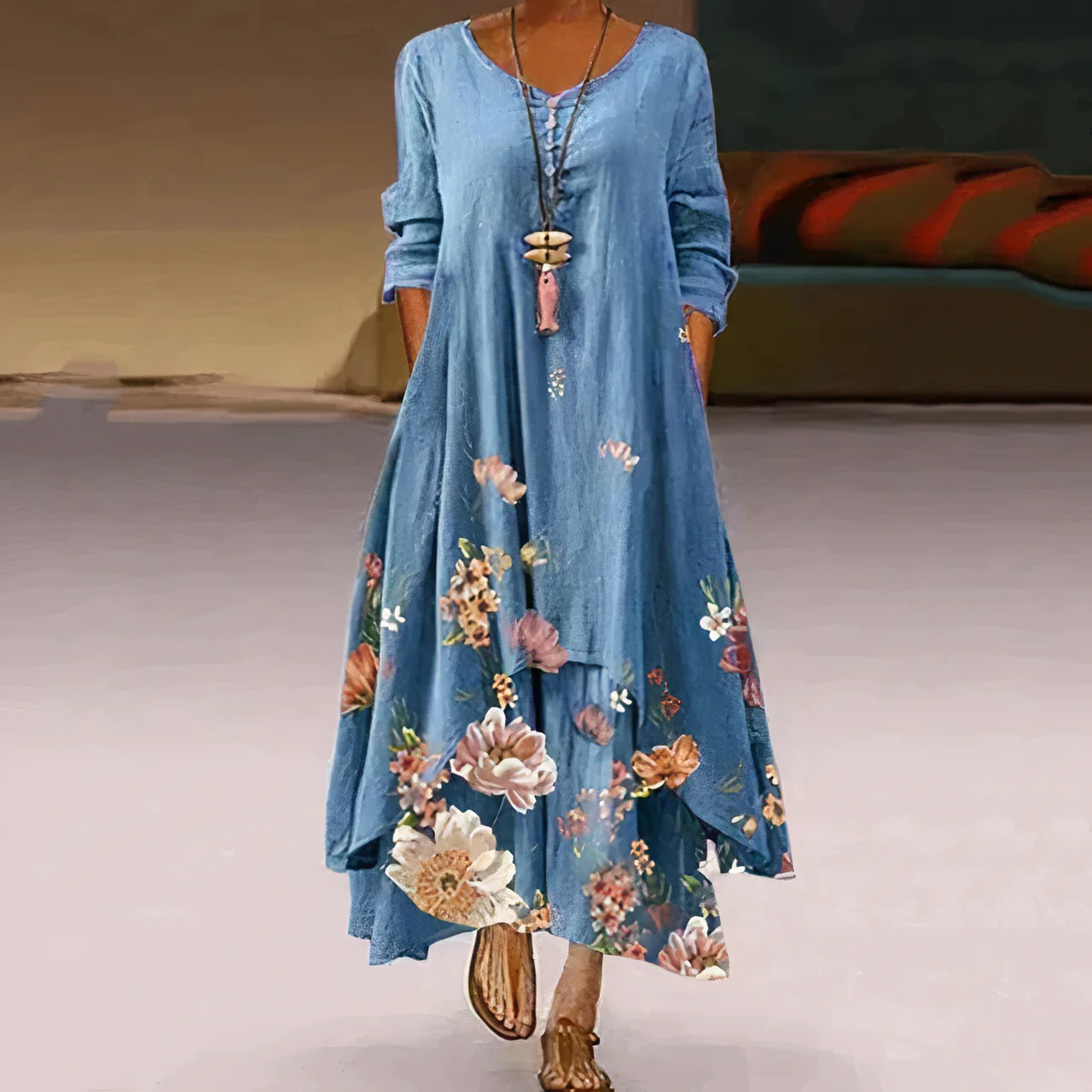 Danuta | Elegancka sukienka damska - Image 3