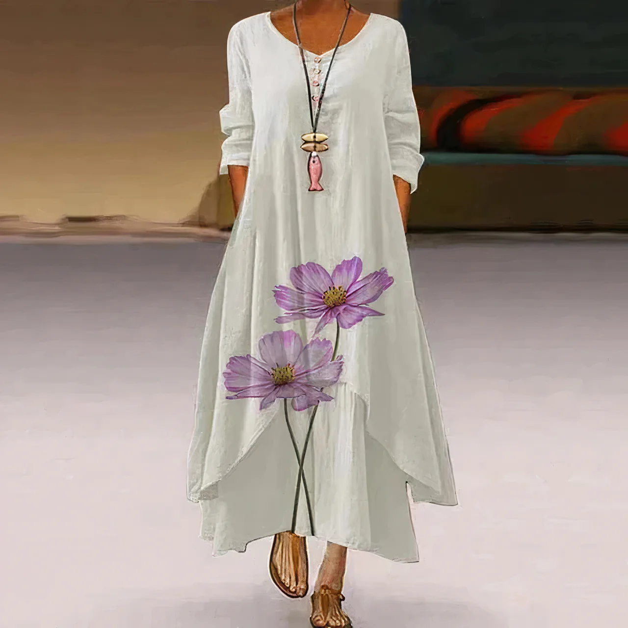 Danuta | Elegancka sukienka damska - Image 6