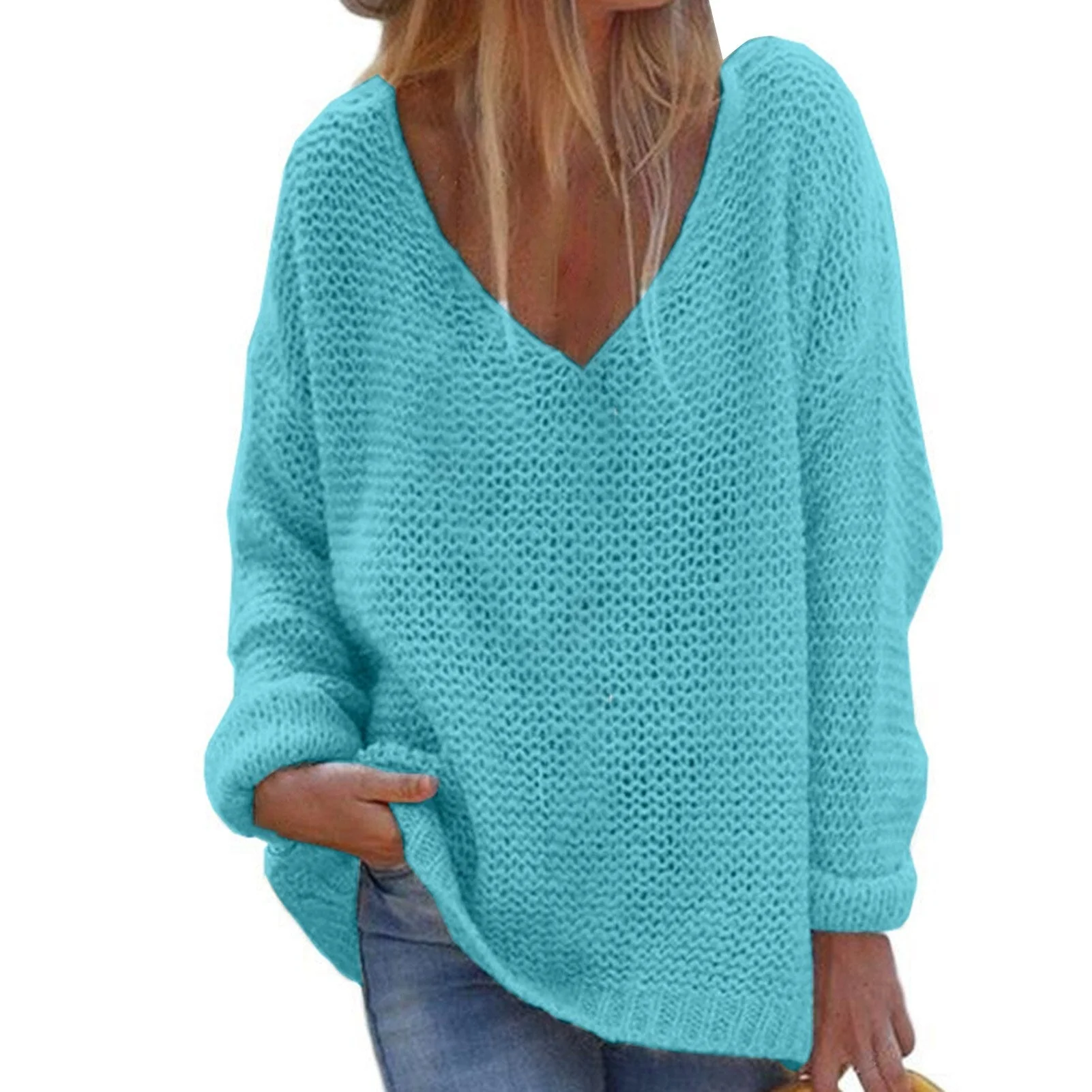 Dorota | Sweter damski oversize - Image 6