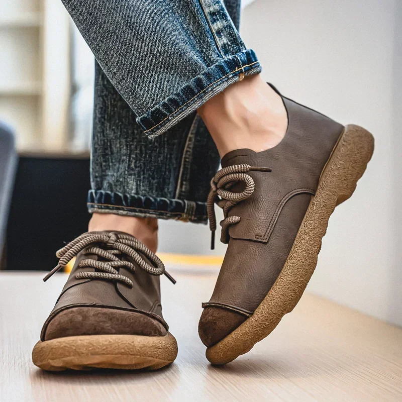 Fabian | Sneakersy heritage męskie - Image 8