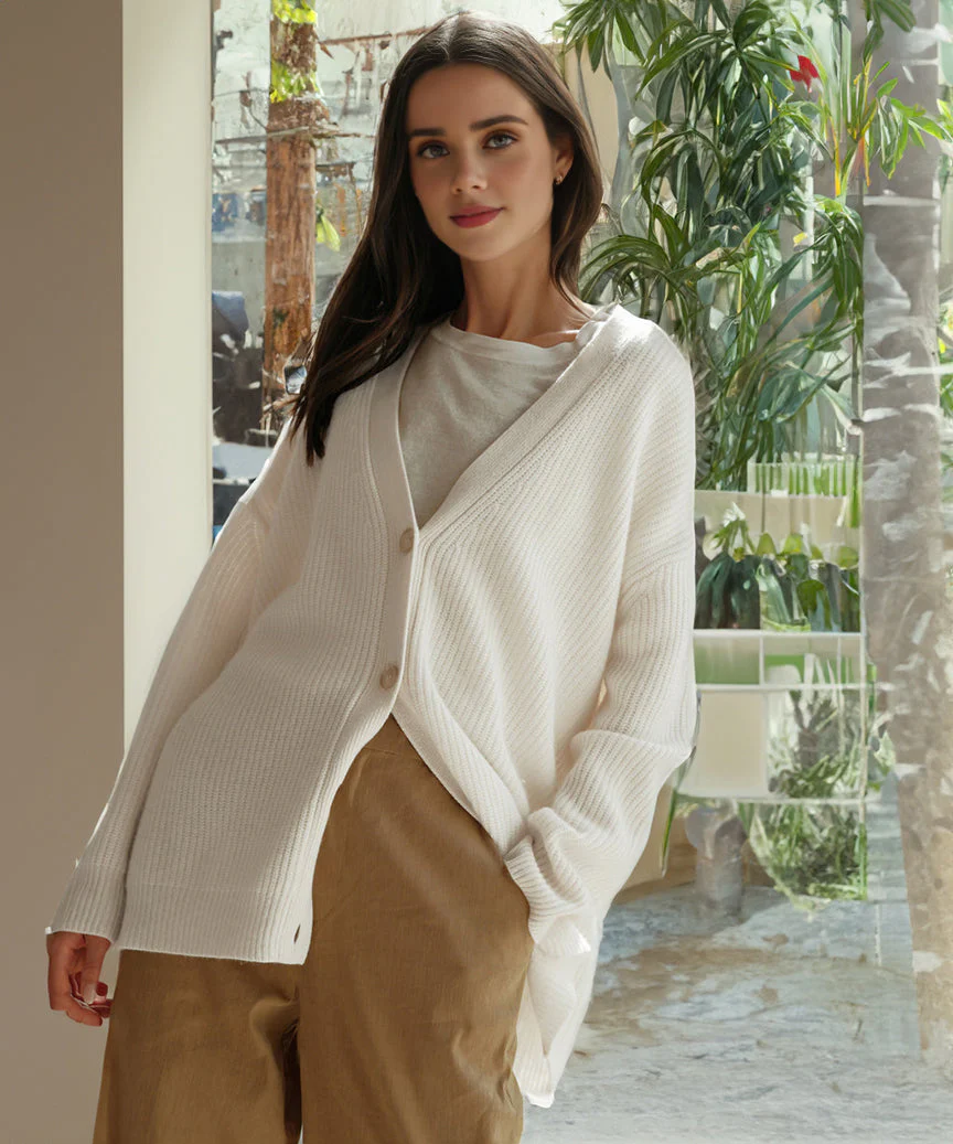 Iwona | Kardigan damski oversize - Image 15