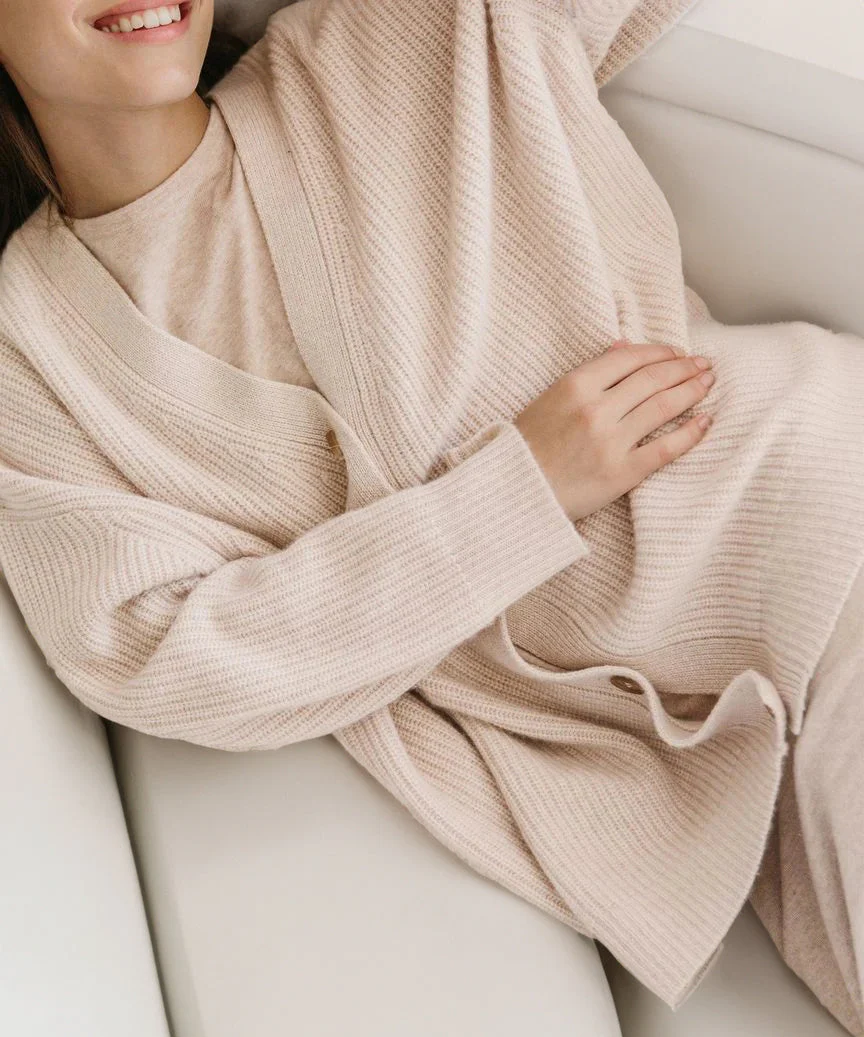 Iwona | Kardigan damski oversize - Image 18
