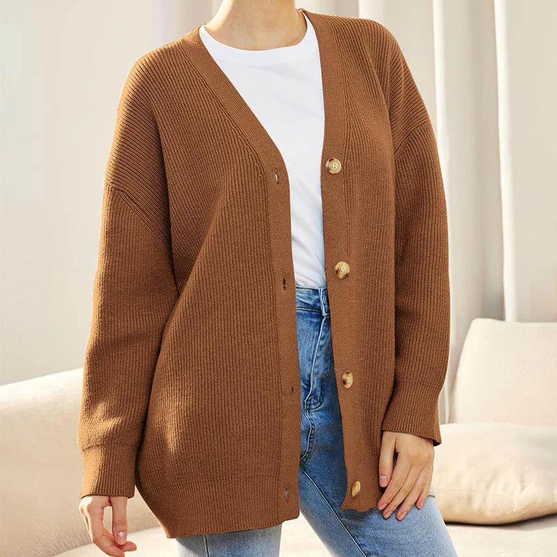 Iwona | Kardigan damski oversize - Image 6