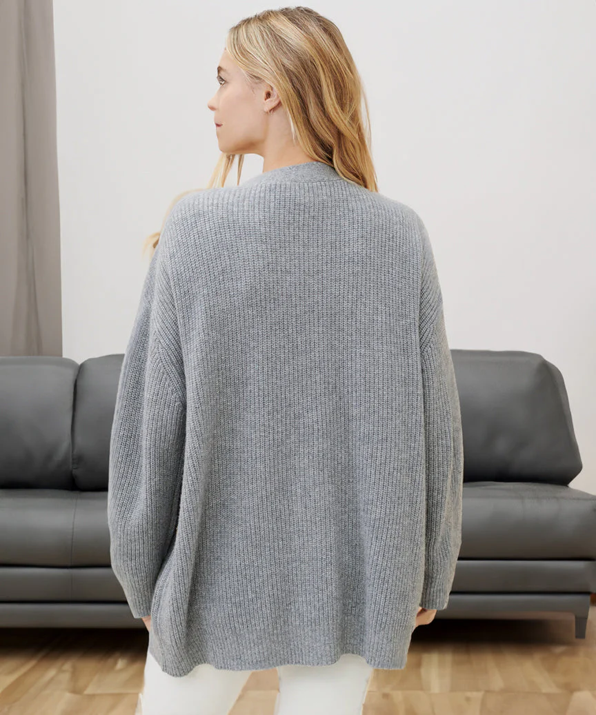 Iwona | Kardigan damski oversize - Image 9