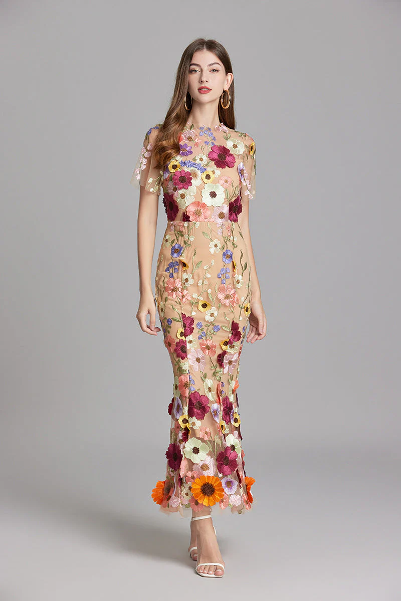 Izabela | Sukienka maxi damska bez rękawów - Image 7