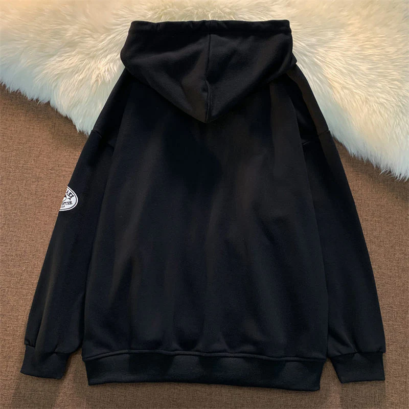 Jakub | Bluza męska oversize z kapturem i nadrukiem - Image 4