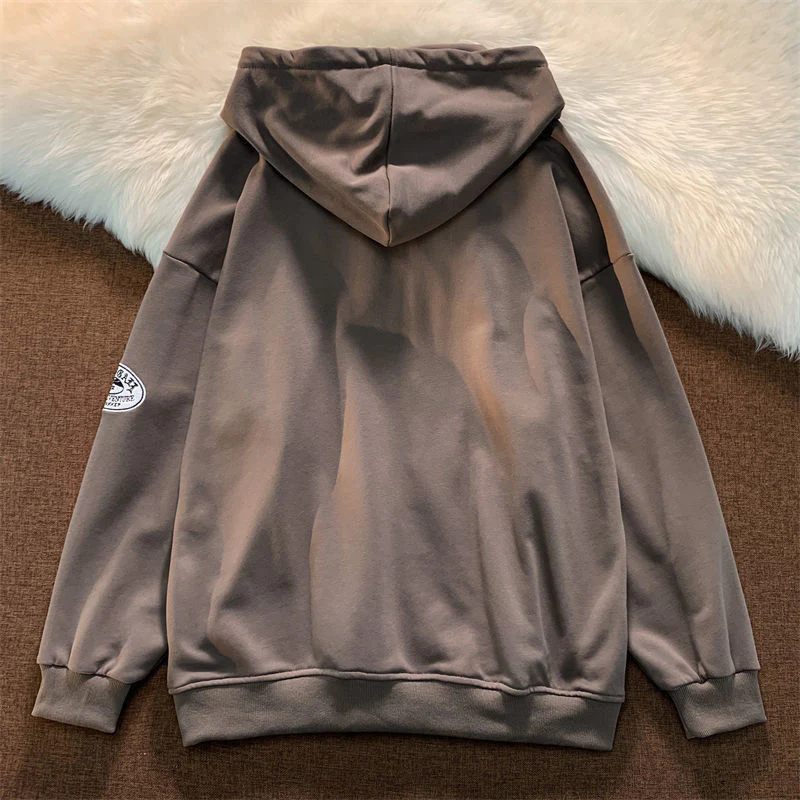 Jakub | Bluza męska oversize z kapturem i nadrukiem - Image 6