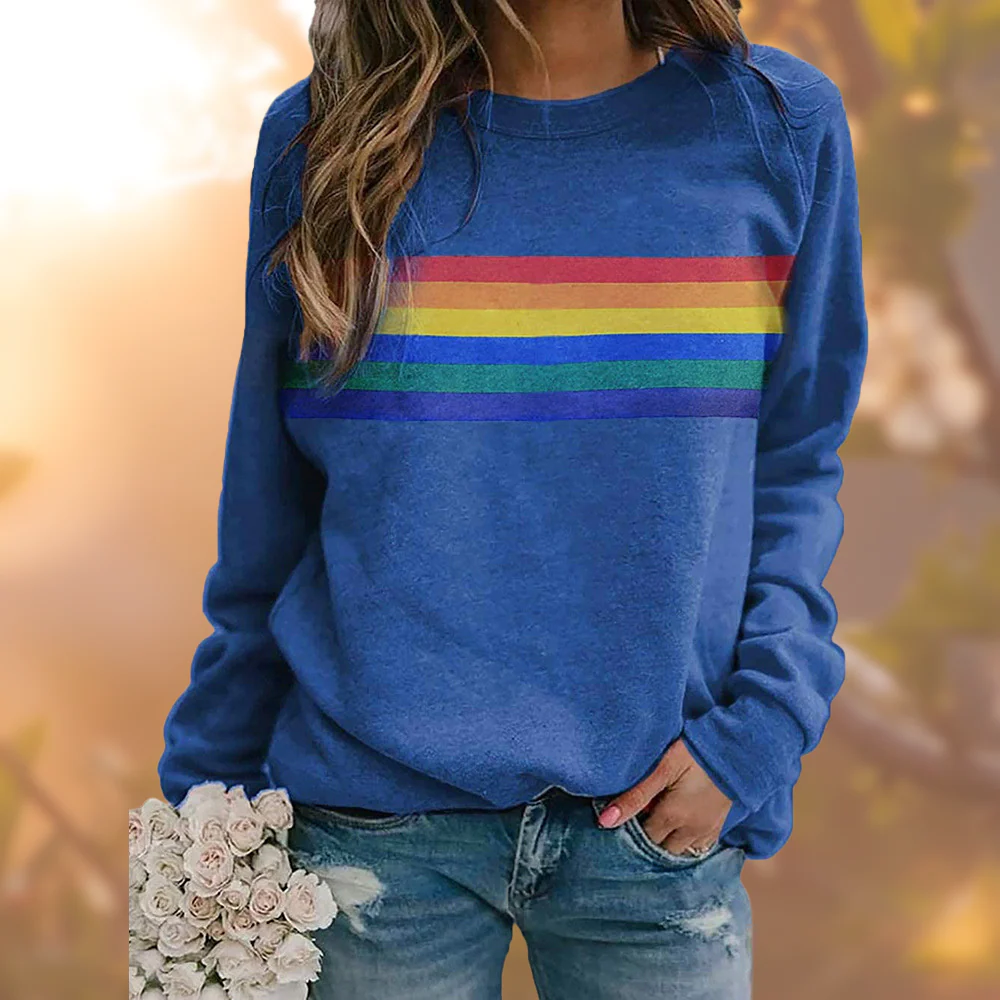 Justyna | Bluza damska z długim rękawem - Image 2