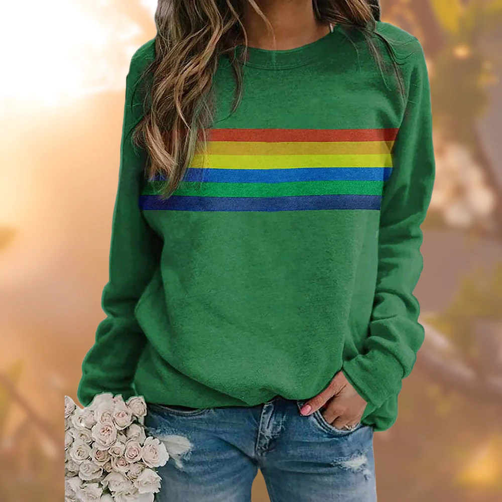 Justyna | Bluza damska z długim rękawem - Image 3
