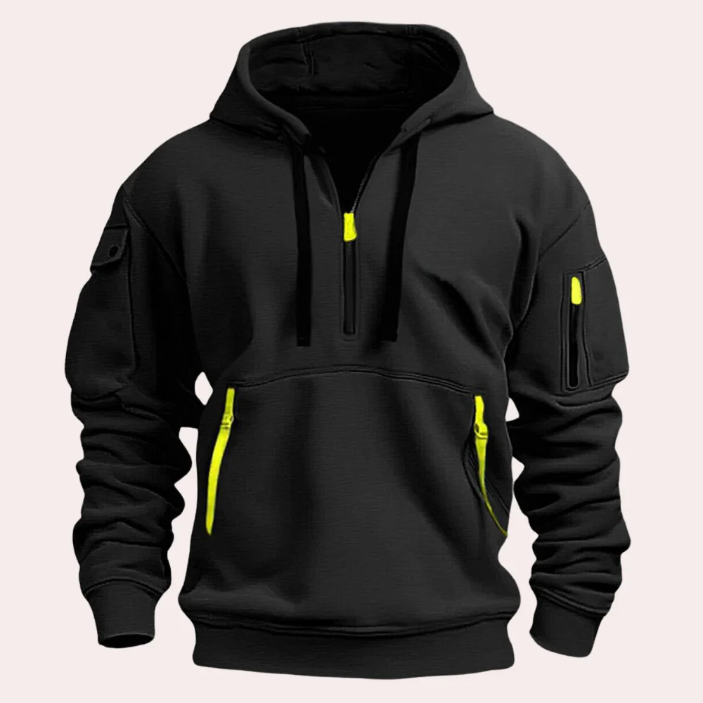 Kamil | Bluza męska zimowa z zamkiem - Image 6