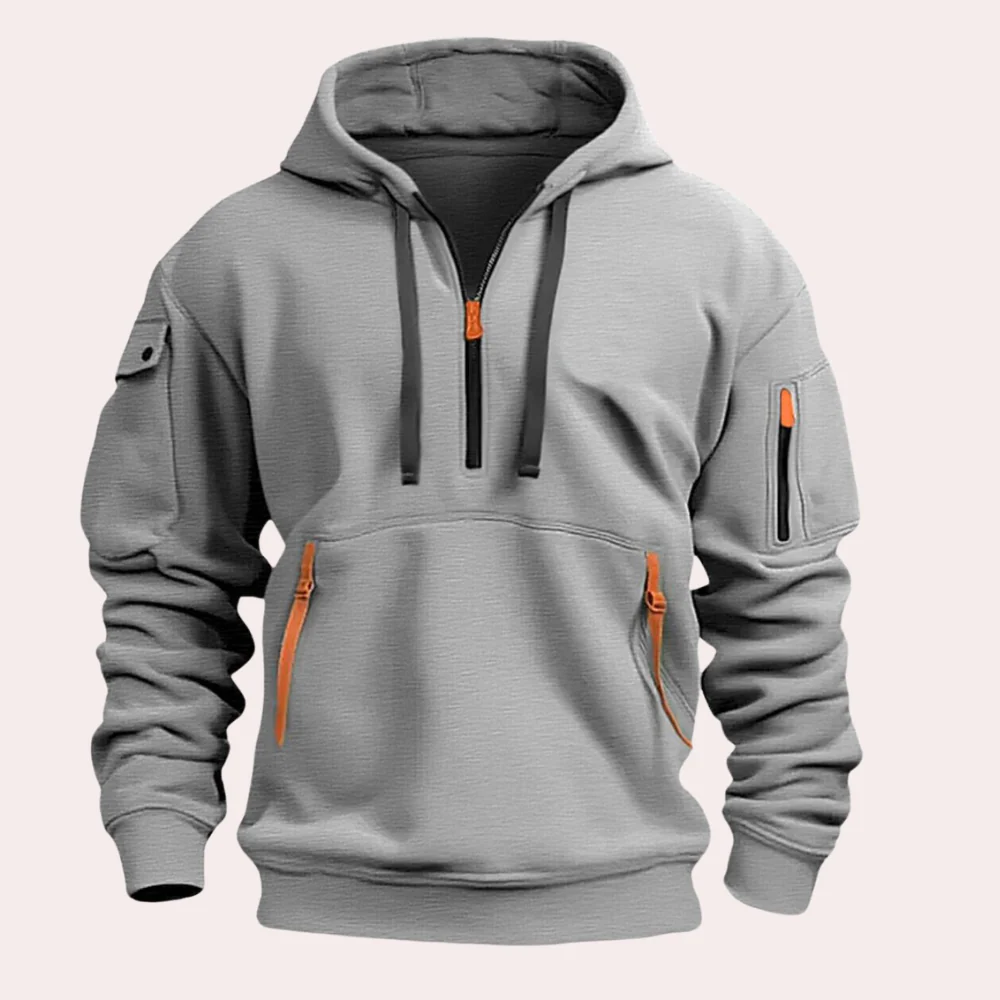Kamil | Bluza męska zimowa z zamkiem - Image 7