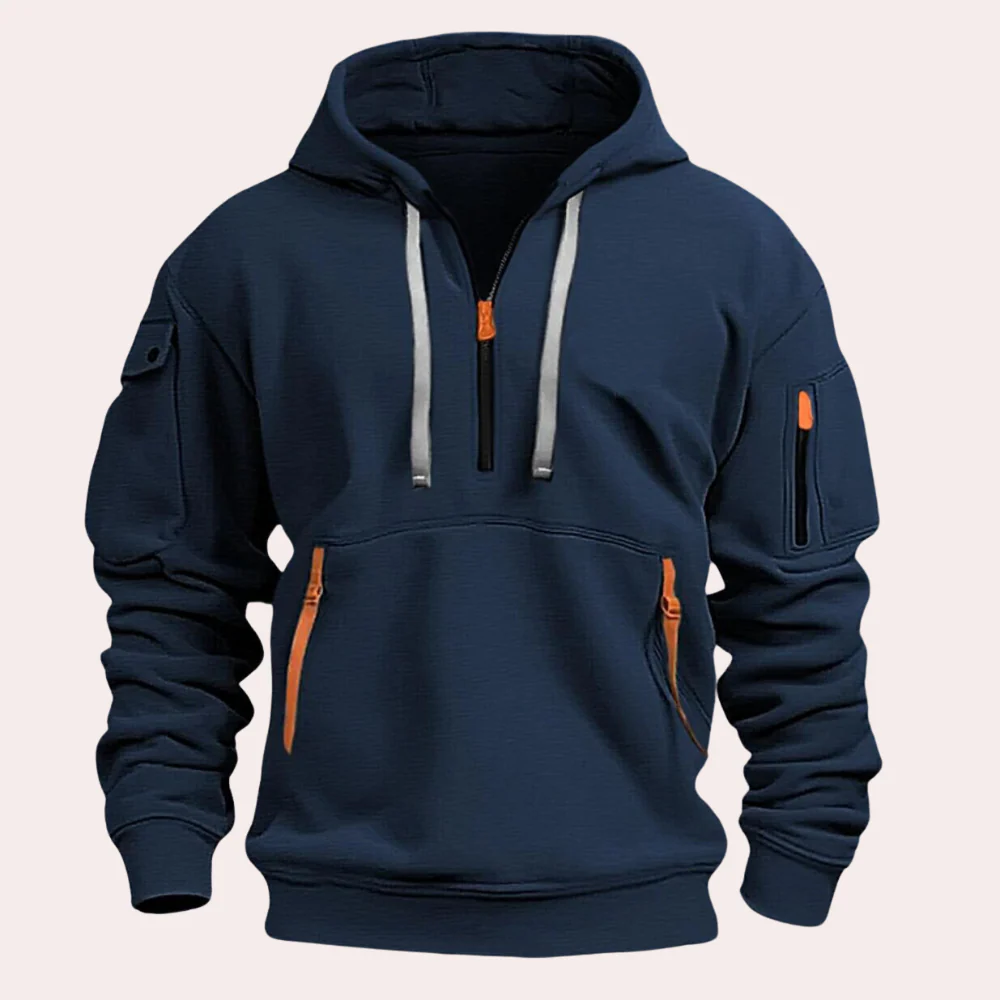 Kamil | Bluza męska zimowa z zamkiem - Image 8