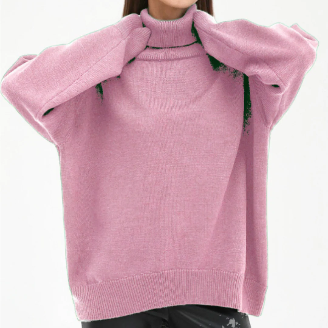 Kinga | Sweter damski z golfem - Image 12