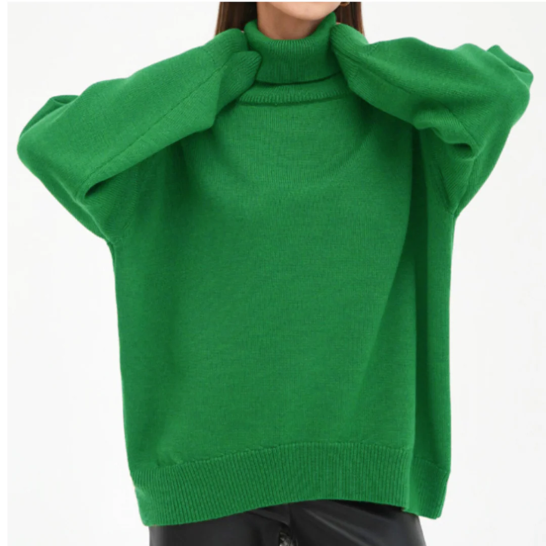 Kinga | Sweter damski z golfem - Image 15