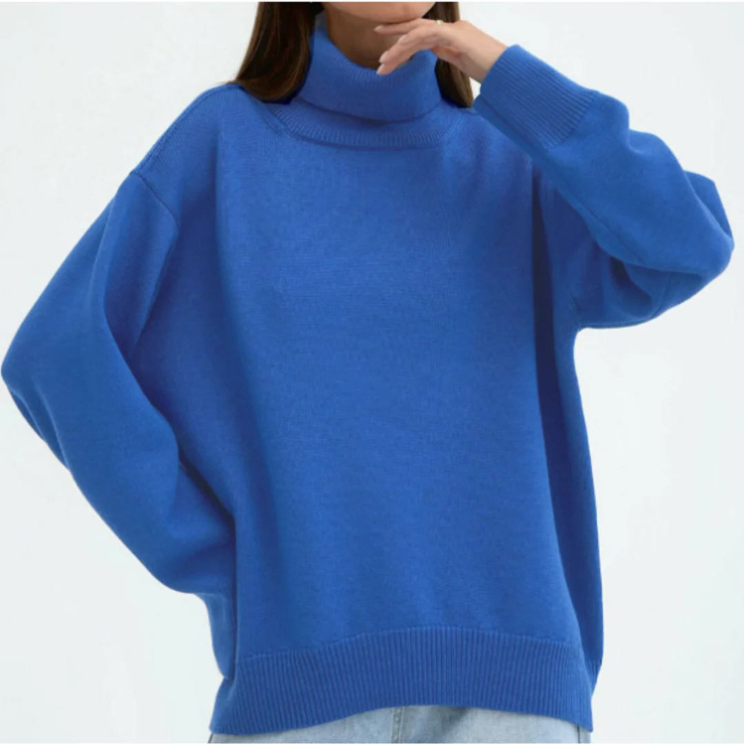 Kinga | Sweter damski z golfem - Image 8