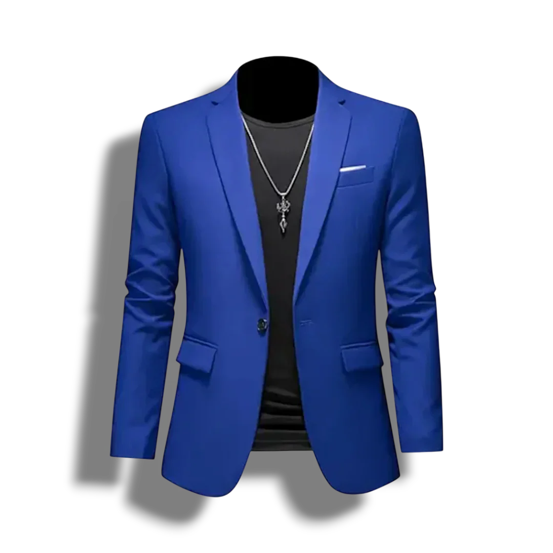 Krzysztof | Klasyczna marynarka slim fit o nowoczesnym dopasowanym kroju męska - Image 7