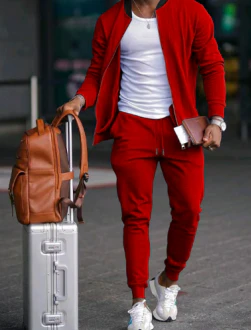 Krzysztof | Sportowy dres męski z bluzą i spodniami - Image 4