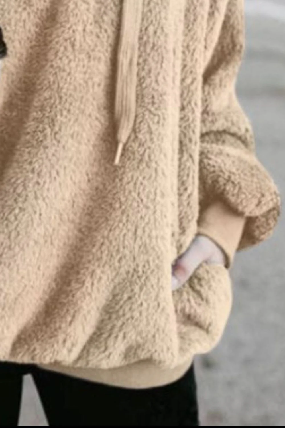 Lena | Ciepła bluza polarowa damska z kapturem - Image 27