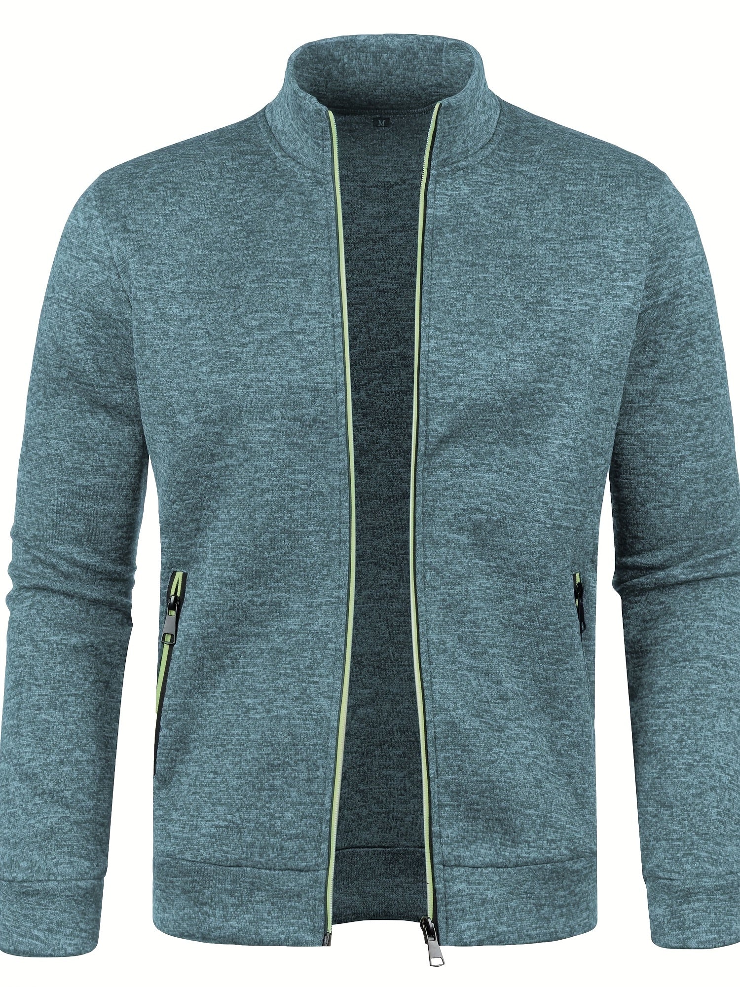 Luca | Bluza męska zimowa ze stójką i zamkiem - Image 4