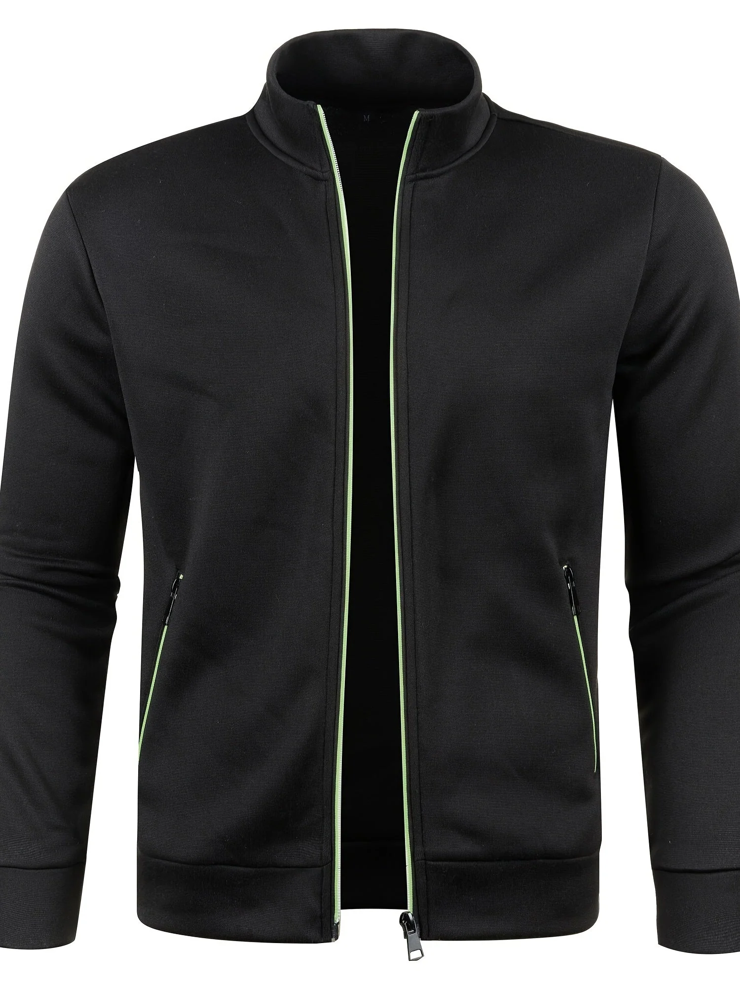 Luca | Bluza męska zimowa ze stójką i zamkiem - Image 8