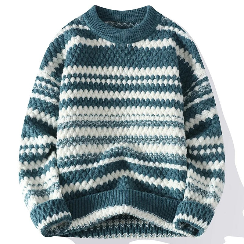 Łukasz | Sweter męski z dzianiny - Image 2