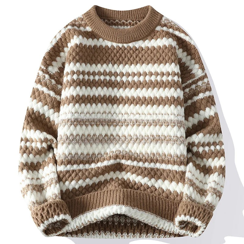 Łukasz | Sweter męski z dzianiny - Image 4