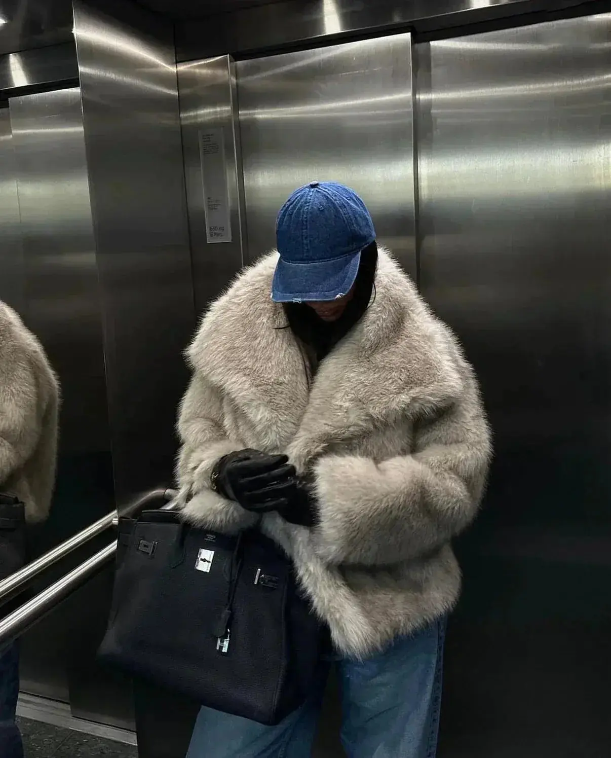Maja | Stylowa kurtka zimowa damska ze sztucznego futra - Image 14