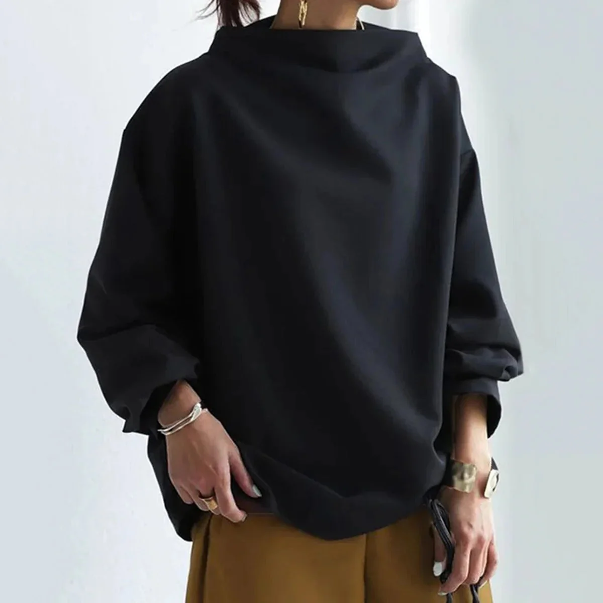 Marcelina | Sweter damski z golfem - Image 6