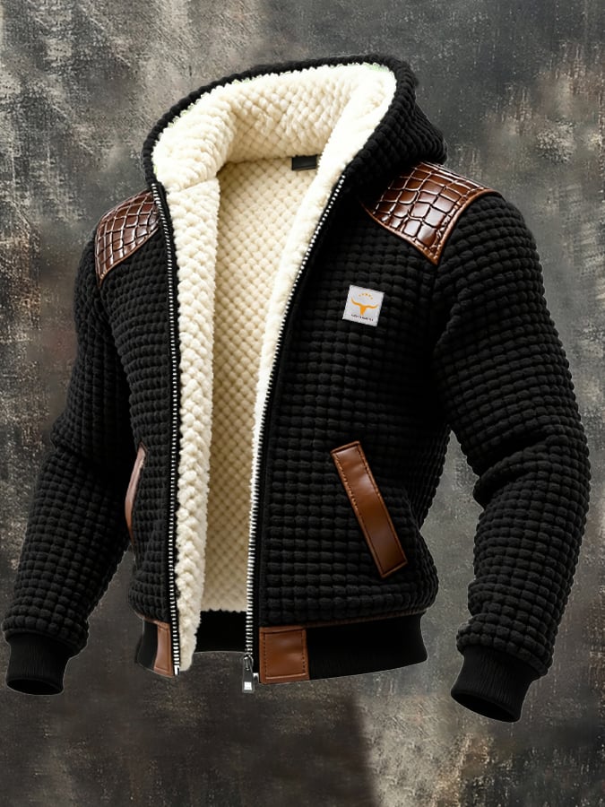 Marcin | Zimowy ocieplany sweter męski - Image 2