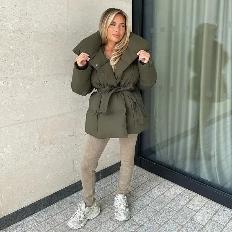 Martyna | Elegancki pikowany płaszcz zimowy damski - Image 7