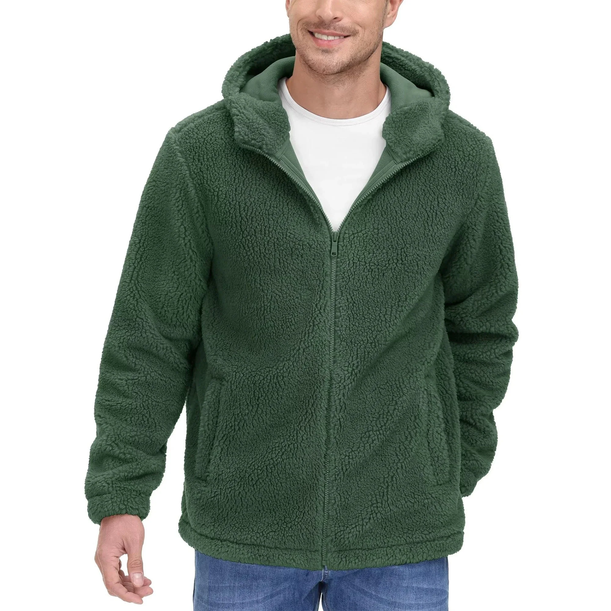 Mathis | Bluza polarowa męska z kapturem - Image 12