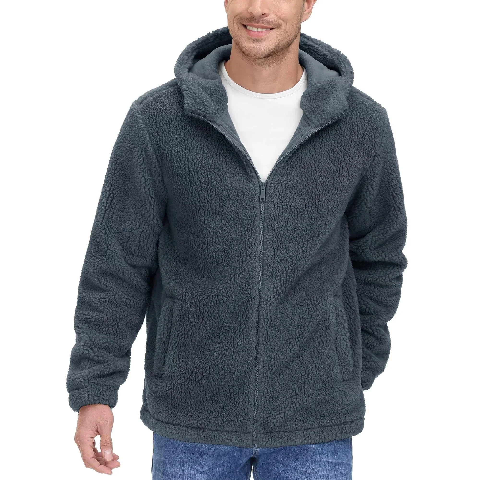 Mathis | Bluza polarowa męska z kapturem - Image 7