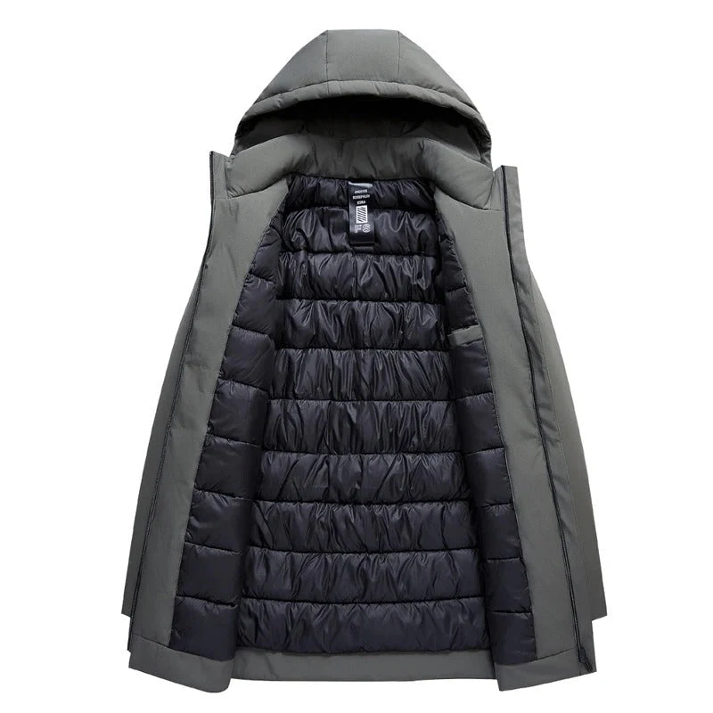 Mieszko | Zimowa parka płaszcz męski - Image 3