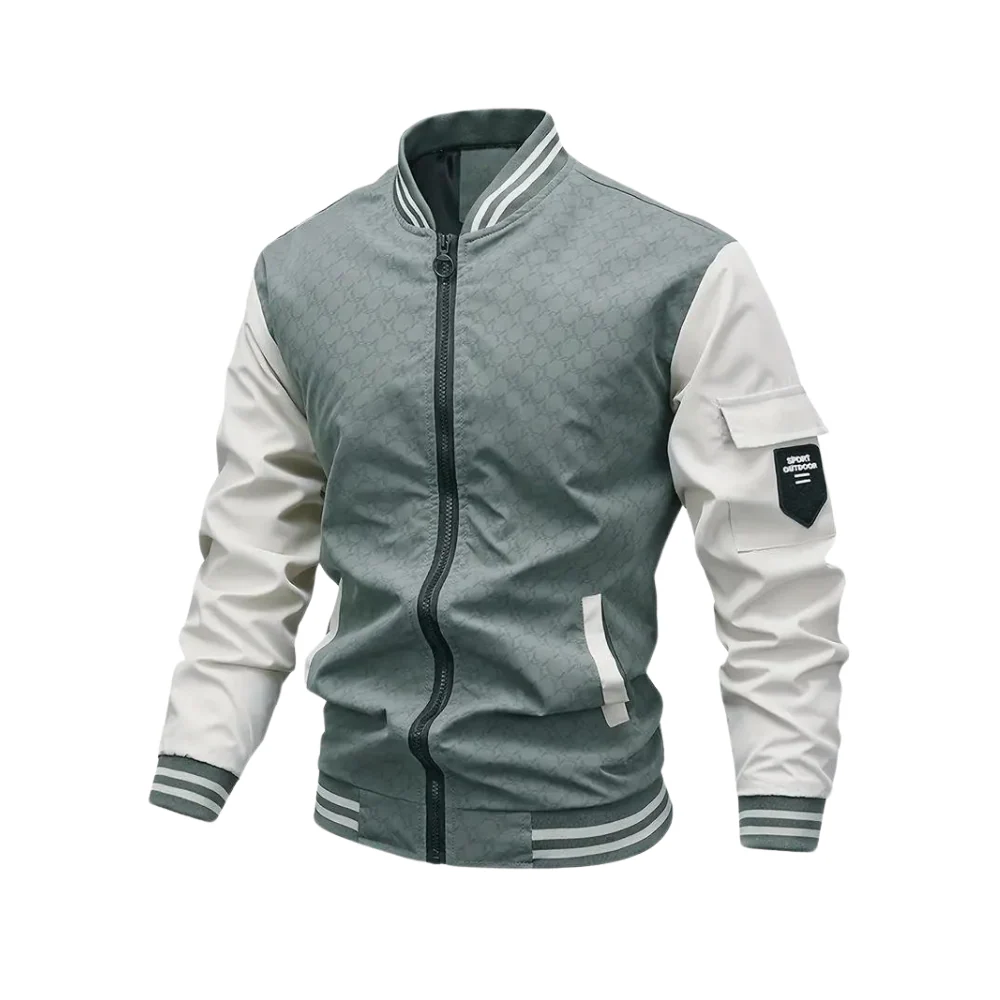 Olivier | Kurtka bomber męska jesień - Image 3