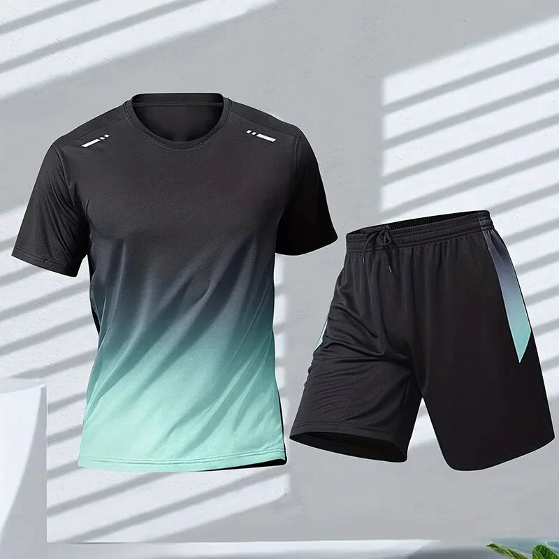 Oliwier | Sportowy zestaw męski z nadrukiem gradientowym - Image 4