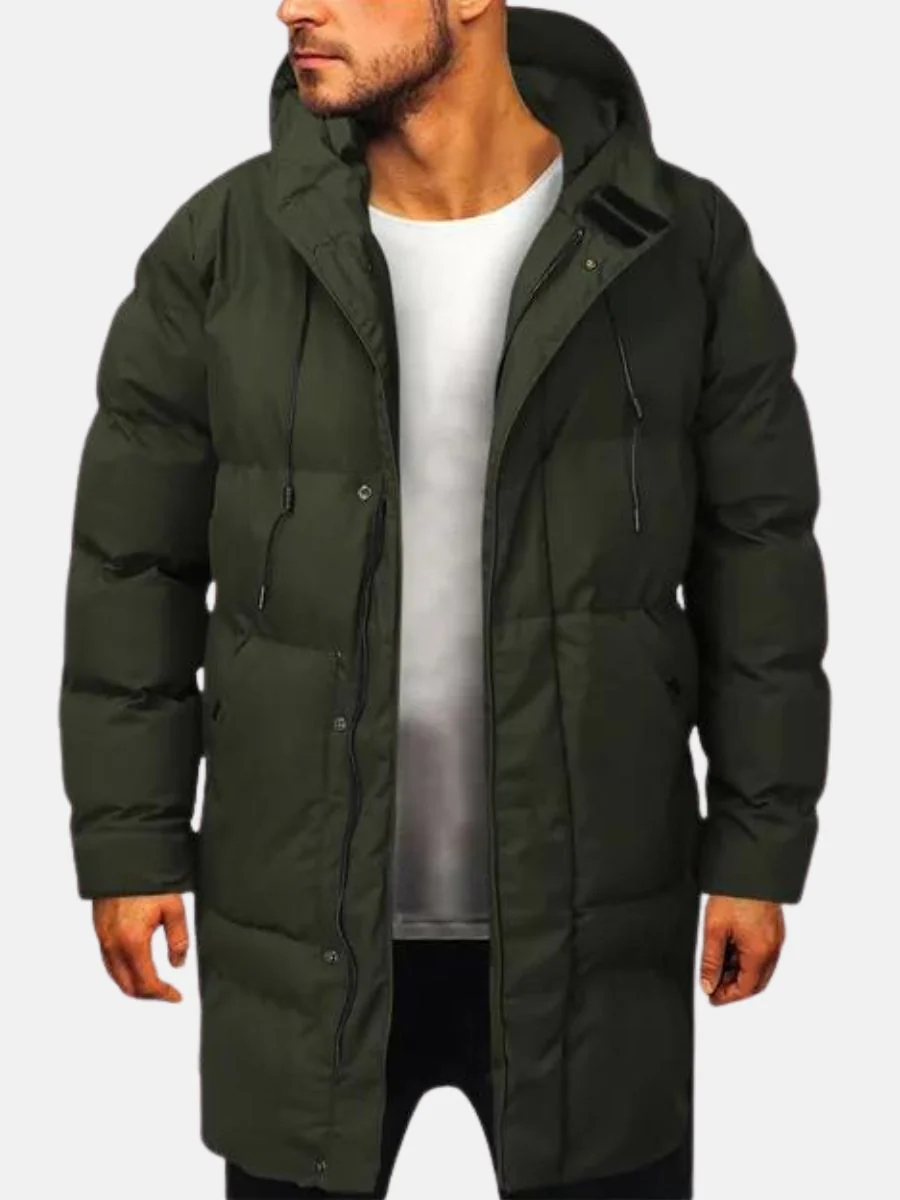 Oskar | Kurtka męska zimowa długa parka - Image 2