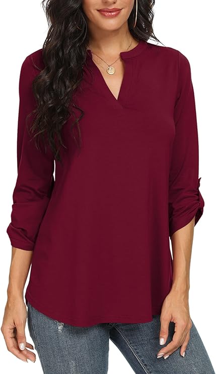 Paulina | Elegancka bluzka damska o luźnym kroju - Image 8