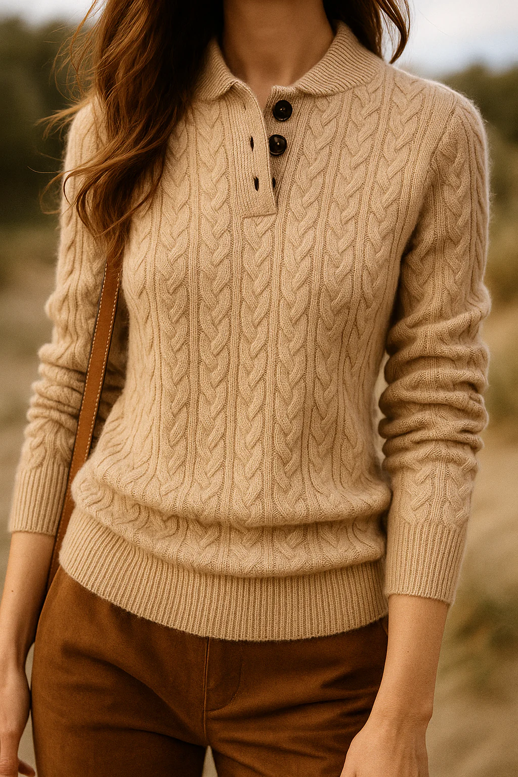Paulina | Oversize’owy dzianinowy sweter damski - Image 8