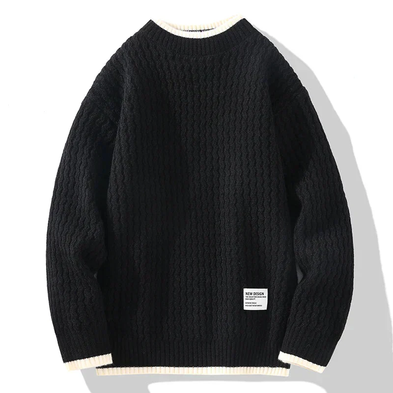 Paweł | Sweter z dzianiny męski - Image 10