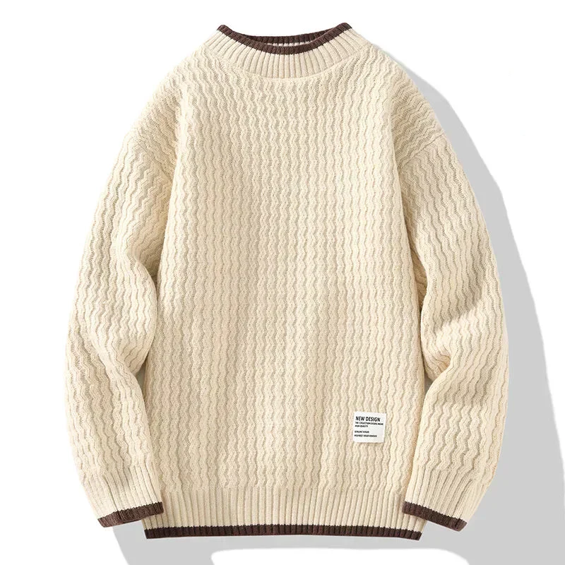 Paweł | Sweter z dzianiny męski - Image 6