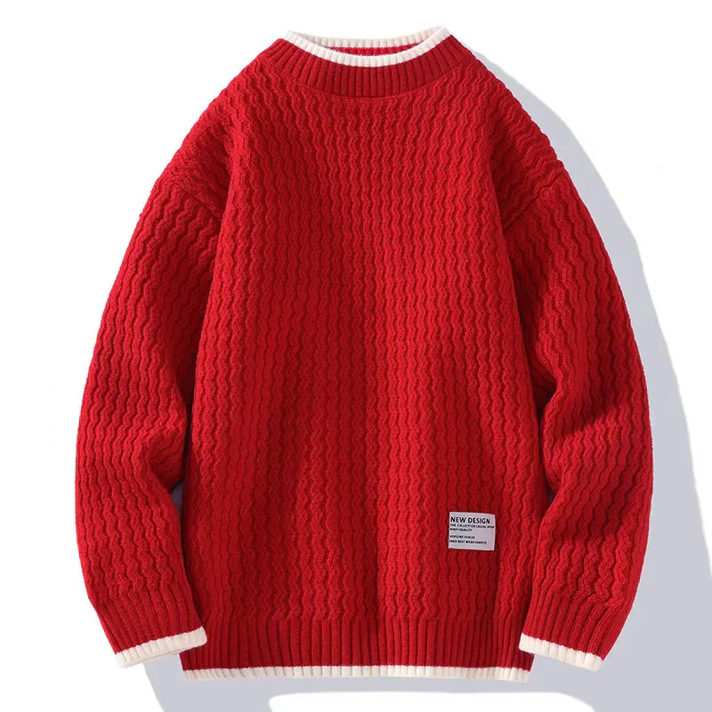 Paweł | Sweter z dzianiny męski - Image 8