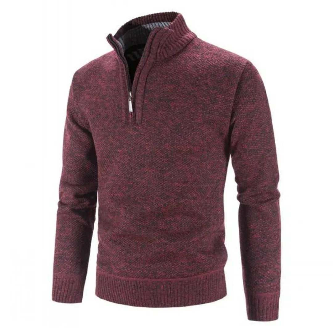 Rafał | Sweter męski z zamkiem